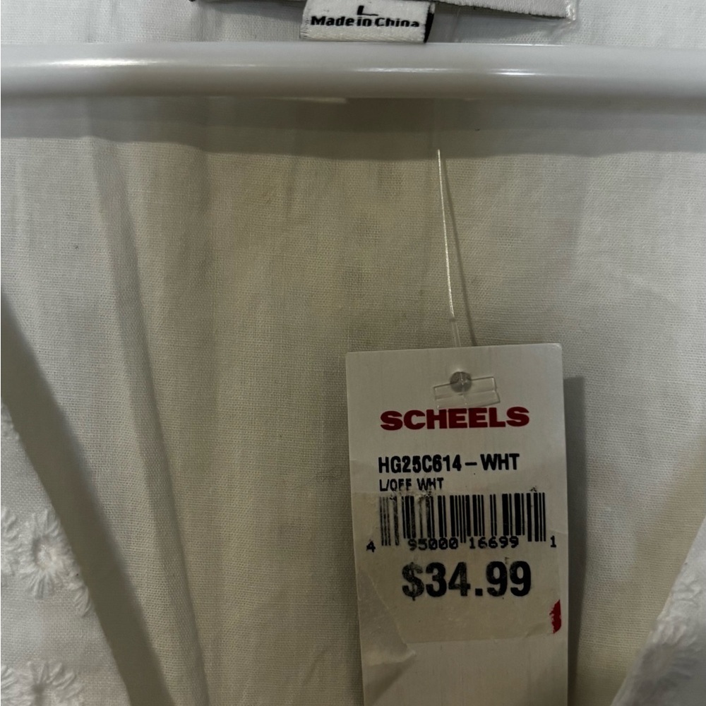 HYFVE White Eyelet Midi Dress - Picture 4 of 5